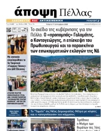ΑΠΟΨΗ ΠΕΛΛΑΣ